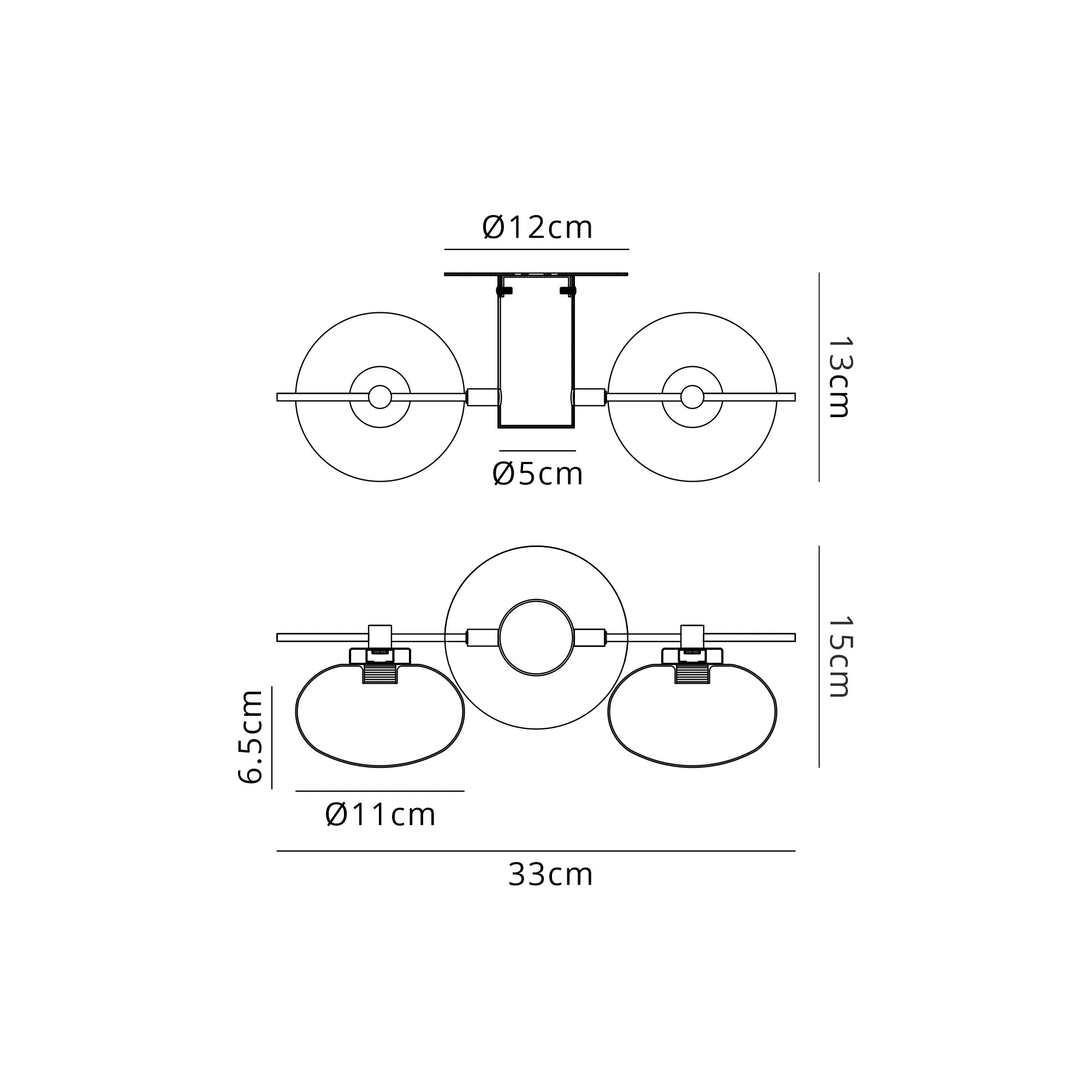 Addie Wall Lamp, 2 Light G9- Various Finishes