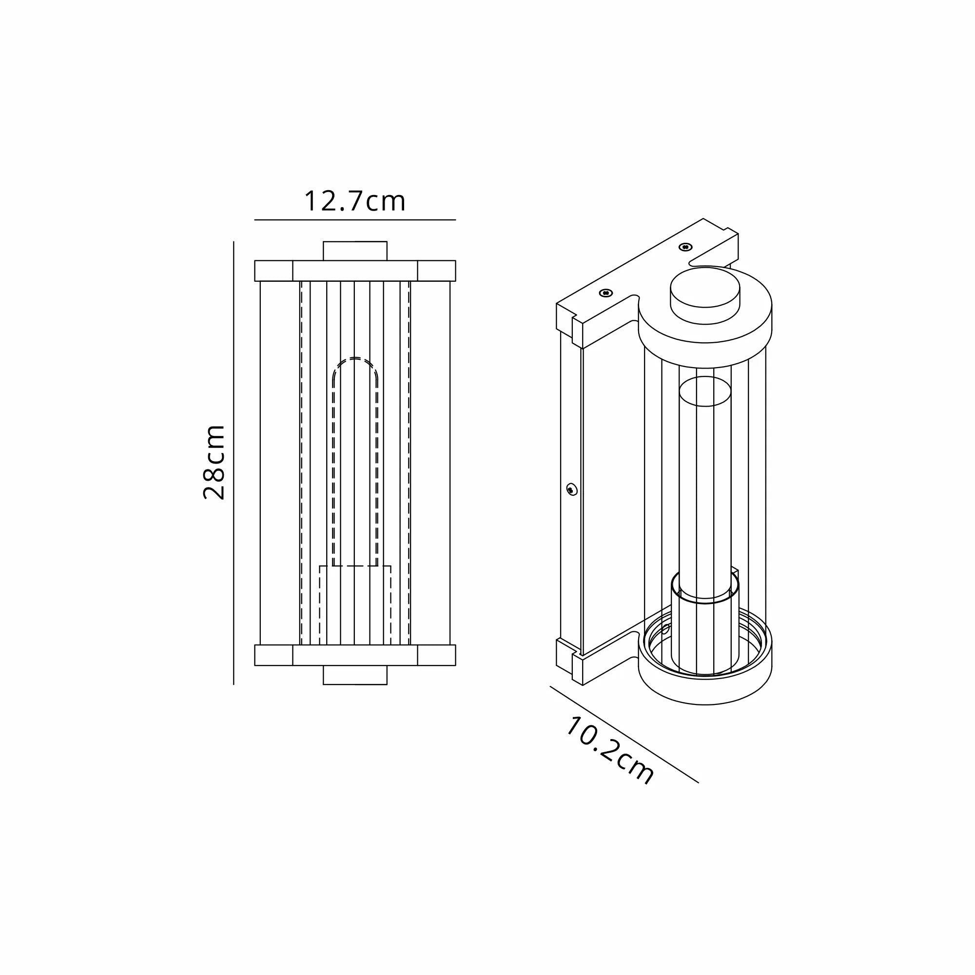 Sienna 1/2Lt Wall Light - Various Finishes