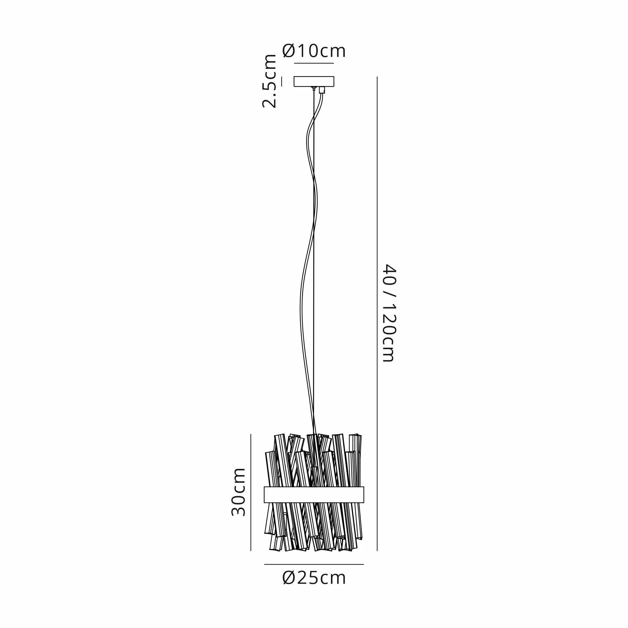 Bellina 6/10/18/32/34Lt Round Pendant, Brass/Nickel/Black - Various Finishes