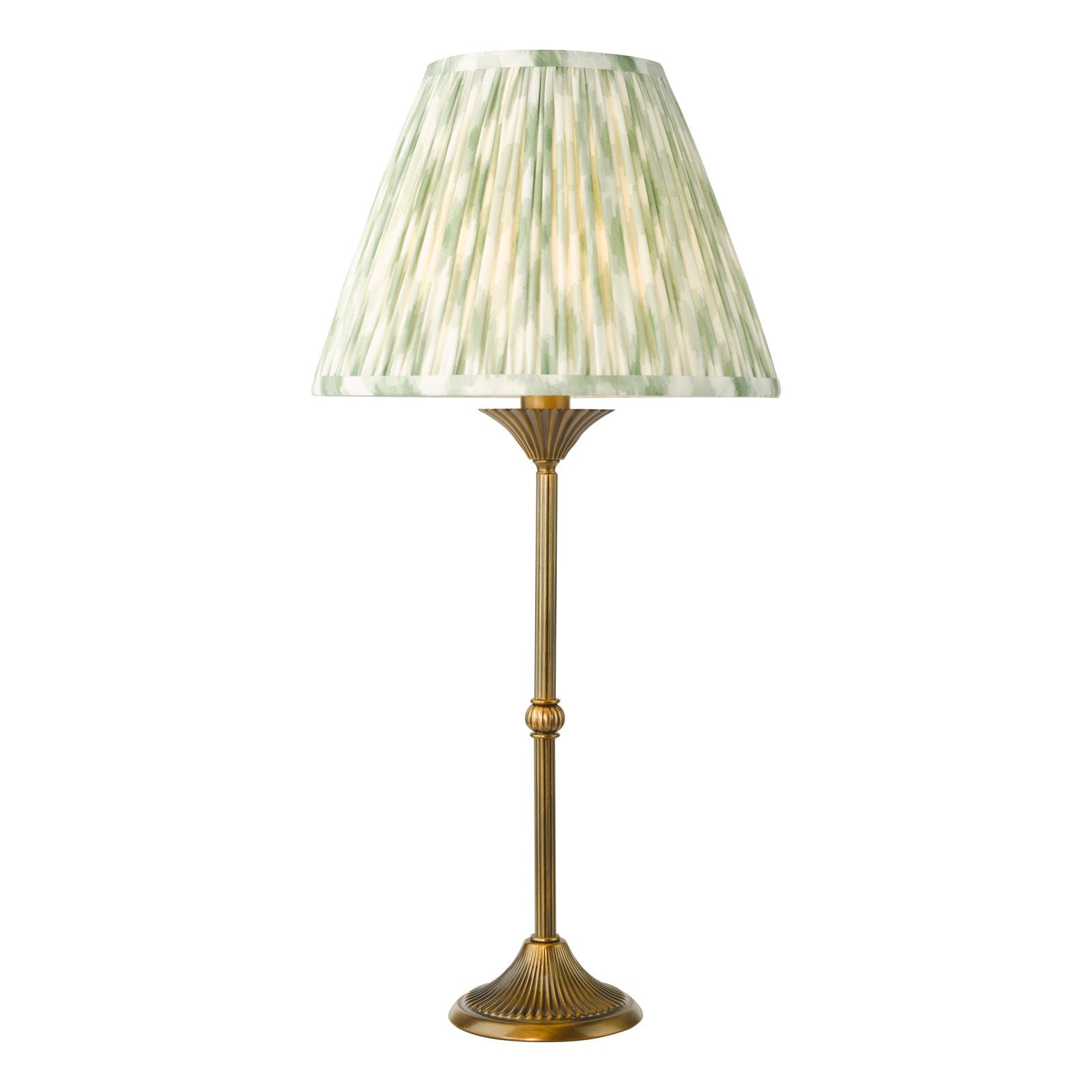 Lydian Table Lamp-  Antique Bronze With Shade