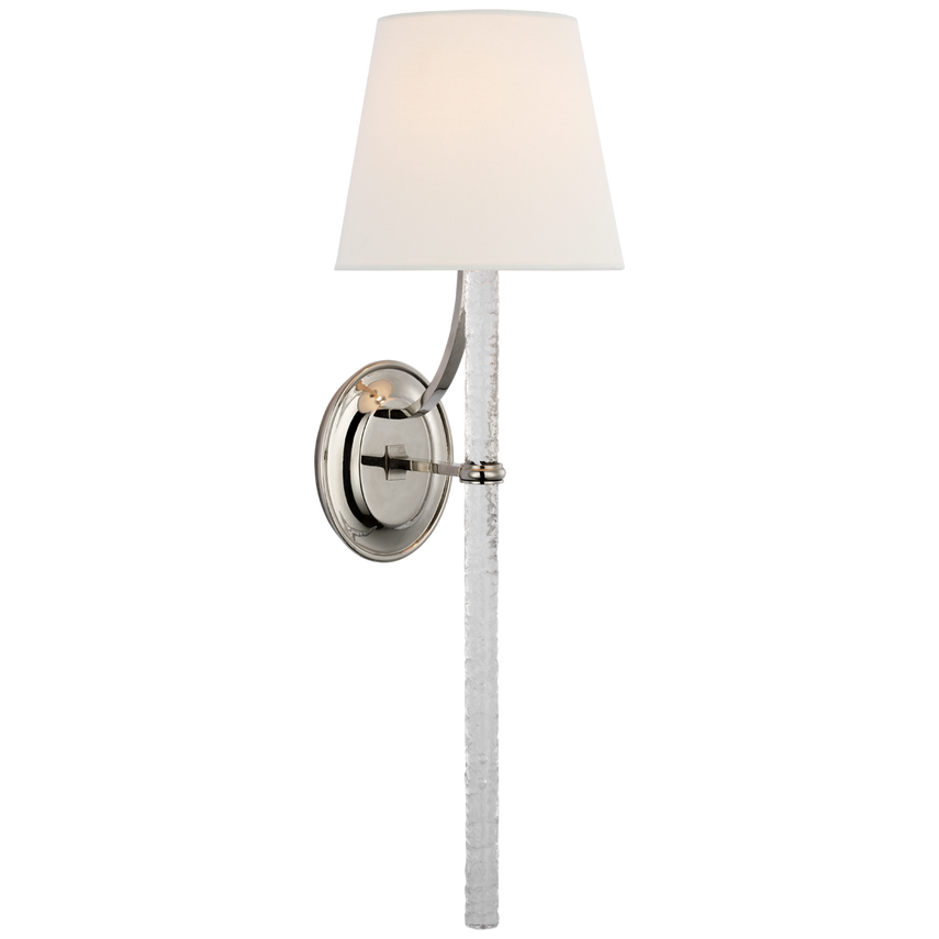 Abigail Wall Sconce- Polished Nickel/ Soft Brass