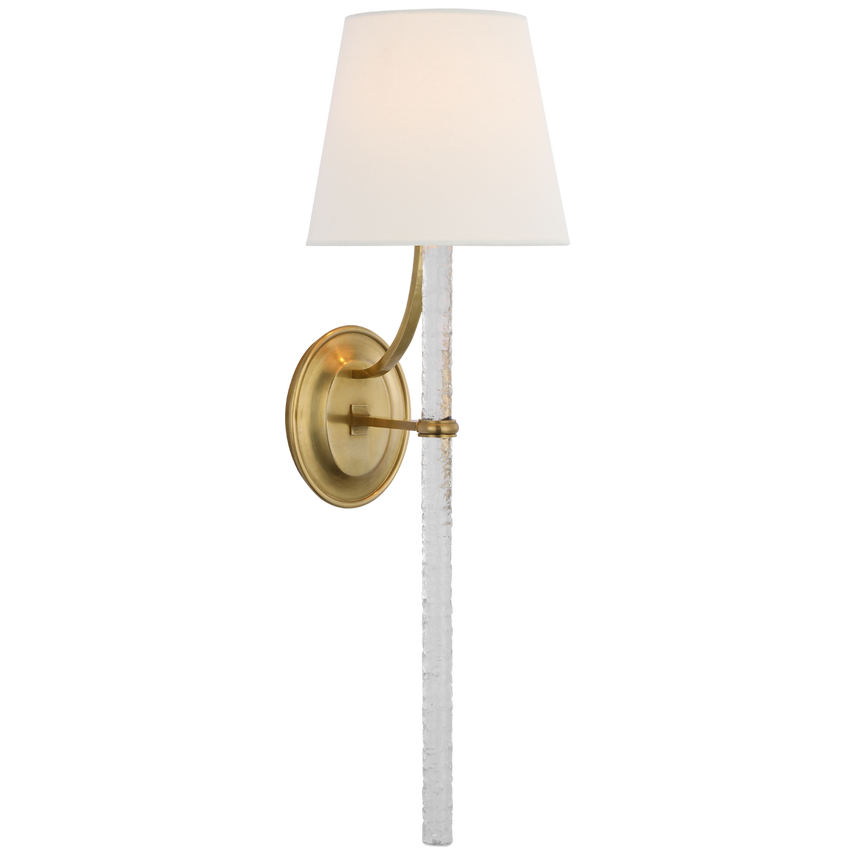 Abigail Wall Sconce- Polished Nickel/ Soft Brass