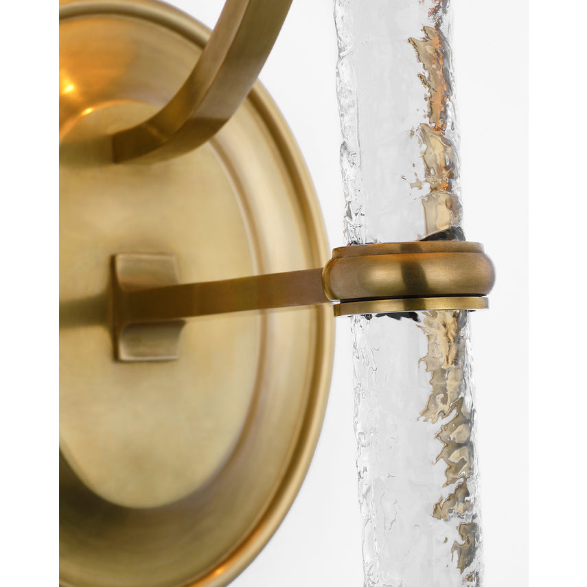 Abigail Wall Sconce- Polished Nickel/ Soft Brass