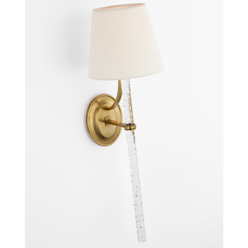 Abigail Wall Sconce- Polished Nickel/ Soft Brass