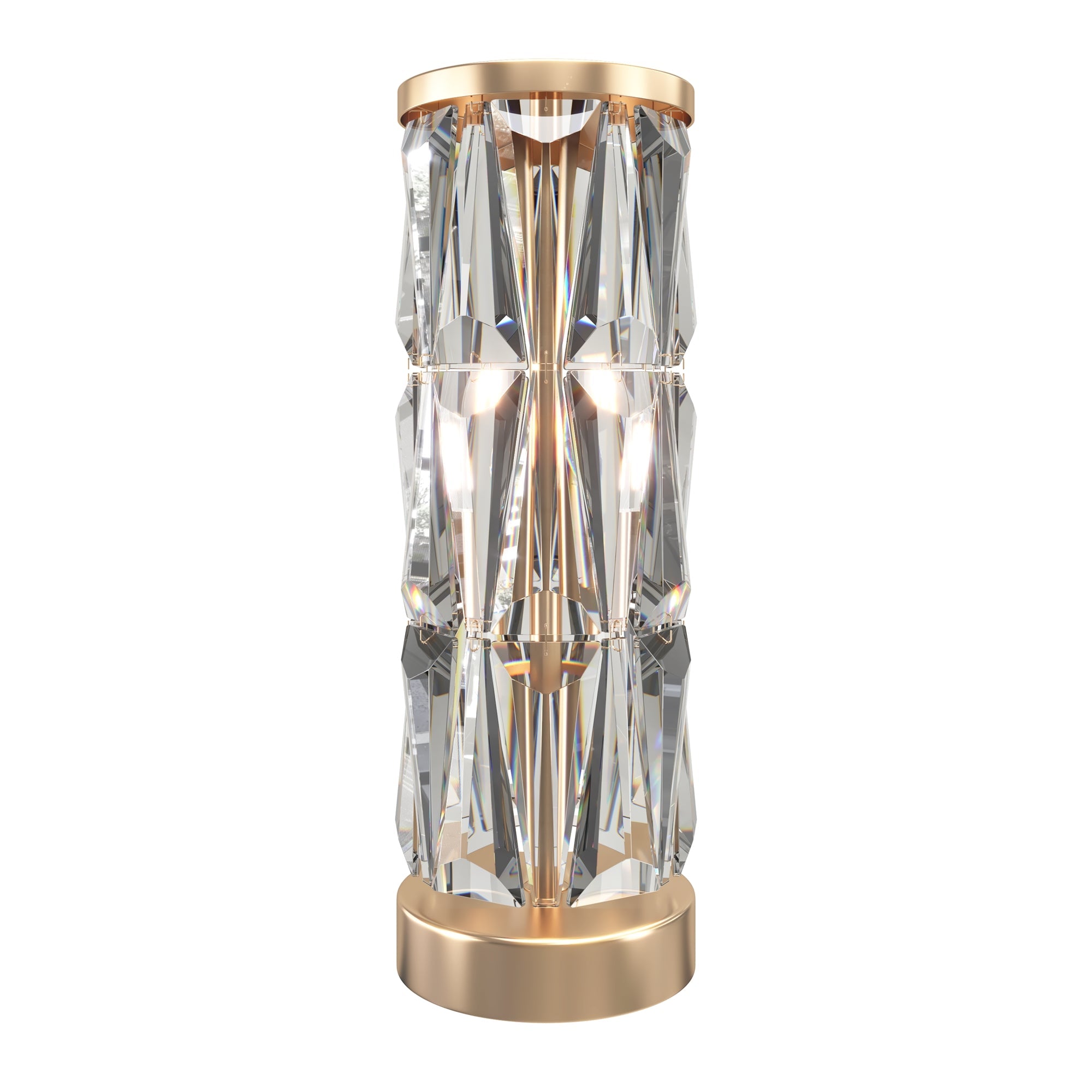Puntes Table Lamp - Chrome/Gold Finish