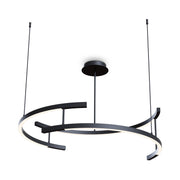 Line Centre Ceiling light Black - Finish