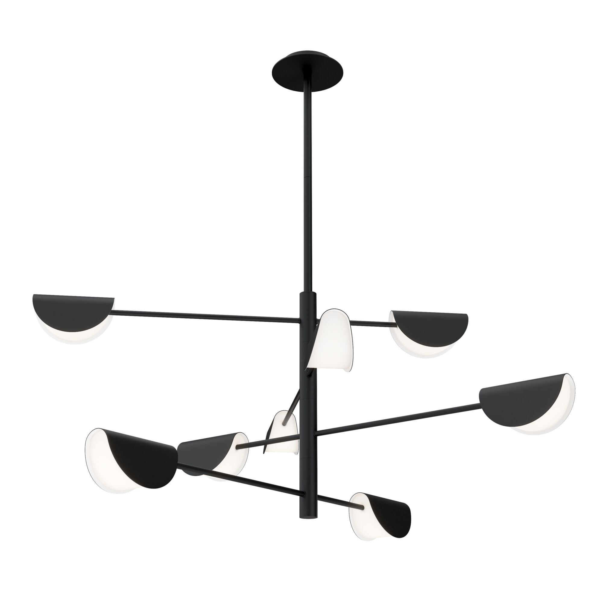 Mollis Centre Ceiling Light - Black Finish