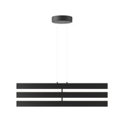 Origami LED Hanging Light - Black/White Finish