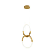 Node LED Hanging Light - Gold Finish