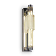 Verticale Indoor LED Wall Light - Chrome & Cognac/Chrome Finish