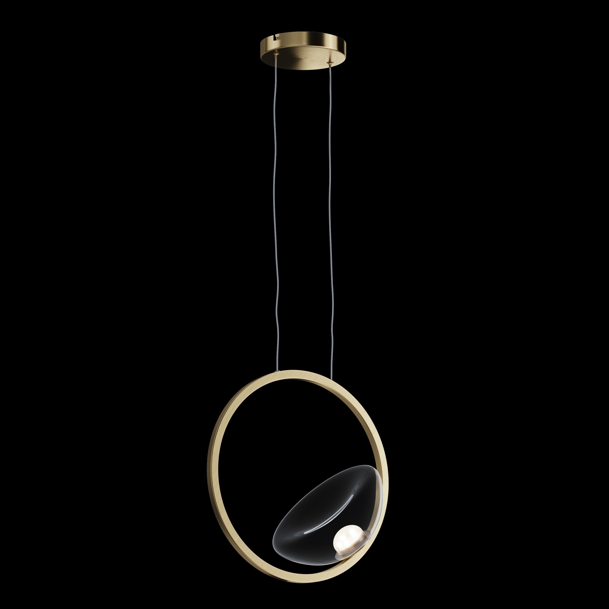 Lunare Pendant Brass - Finish