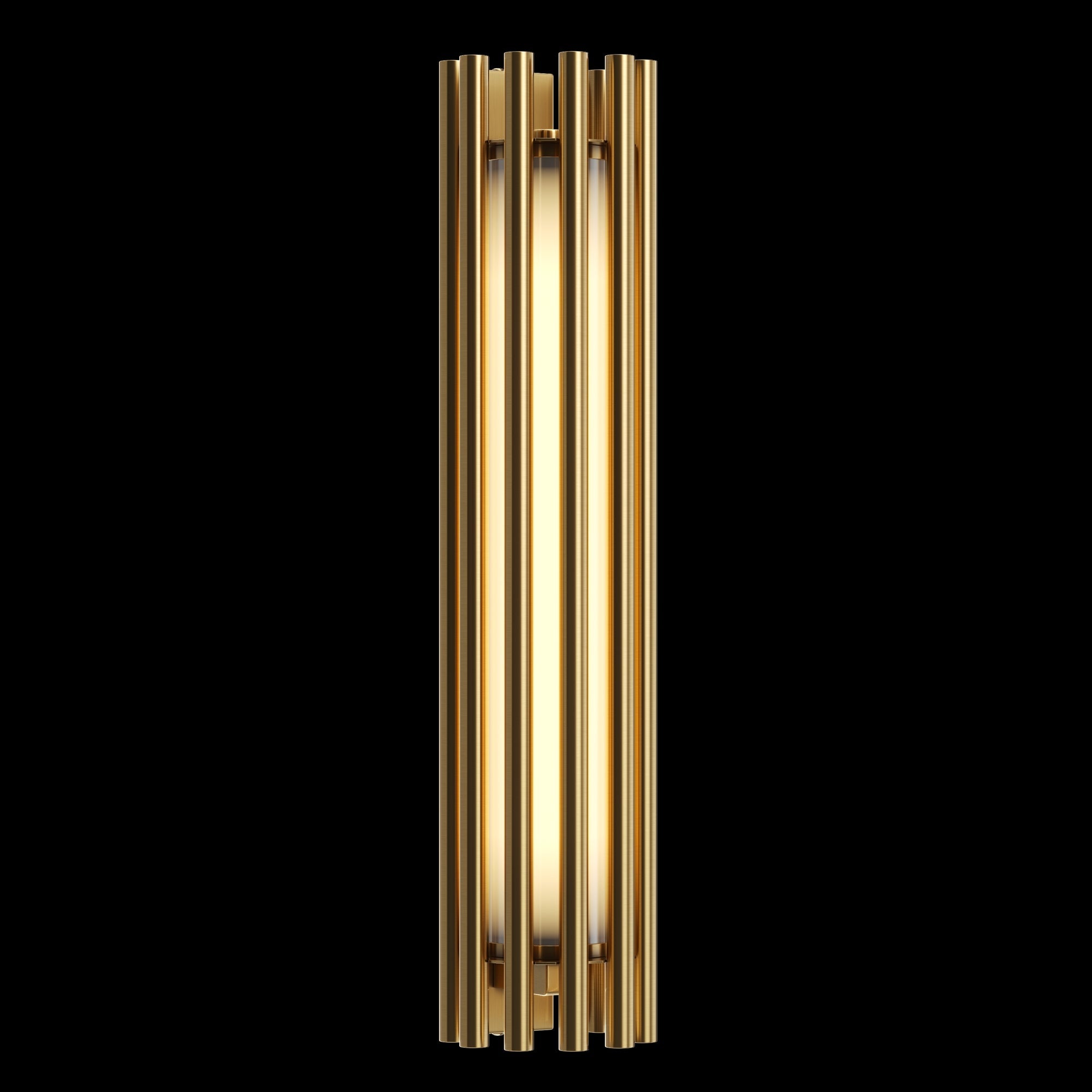 Sonata Indoor LED Wall Light - Brass/Chrome Finish