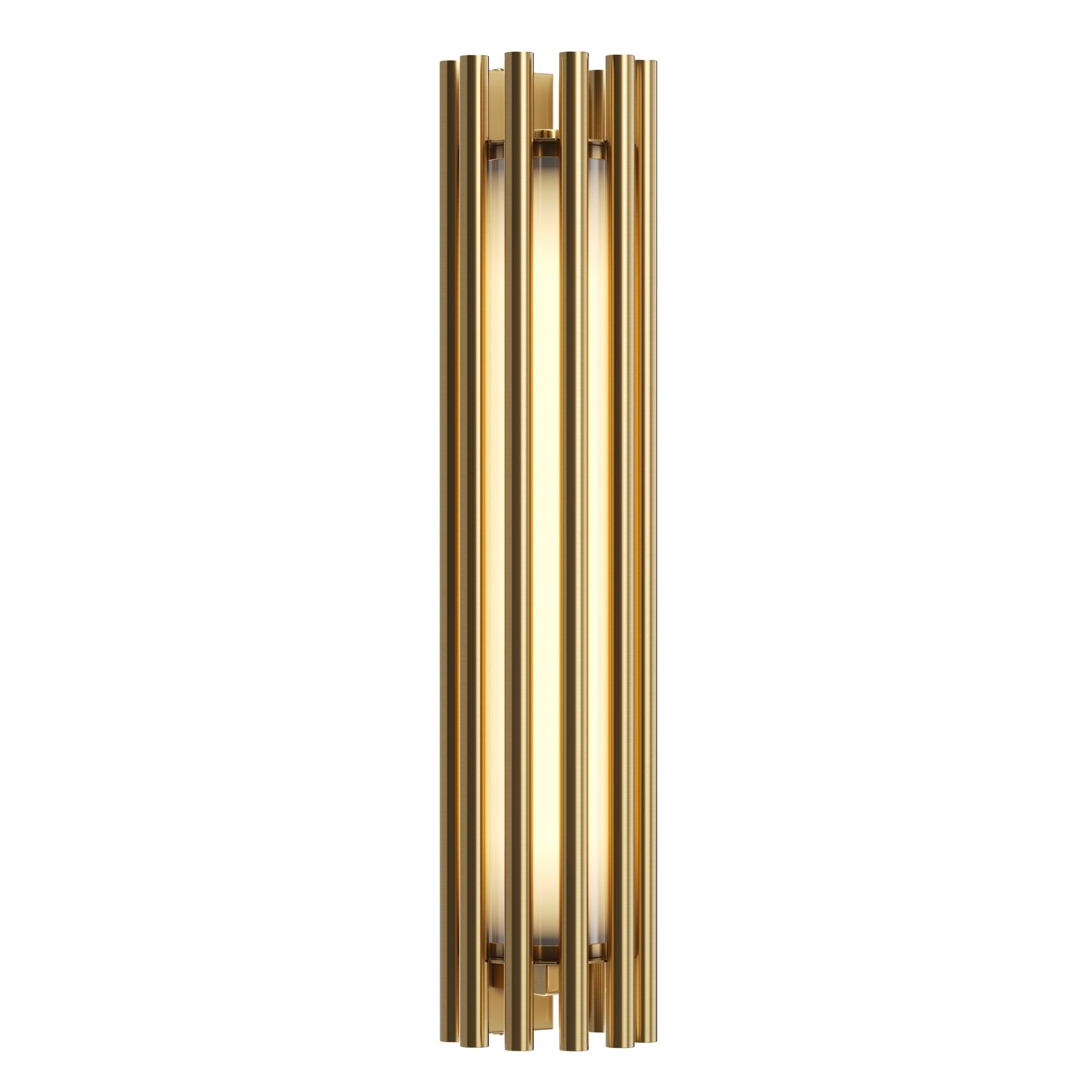 Sonata Indoor LED Wall Light - Brass/Chrome Finish