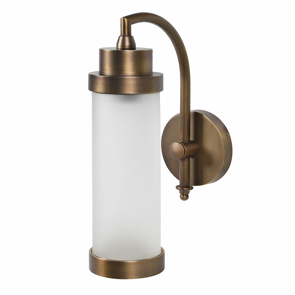 Gloucester Outdoor Frosted Wall Light