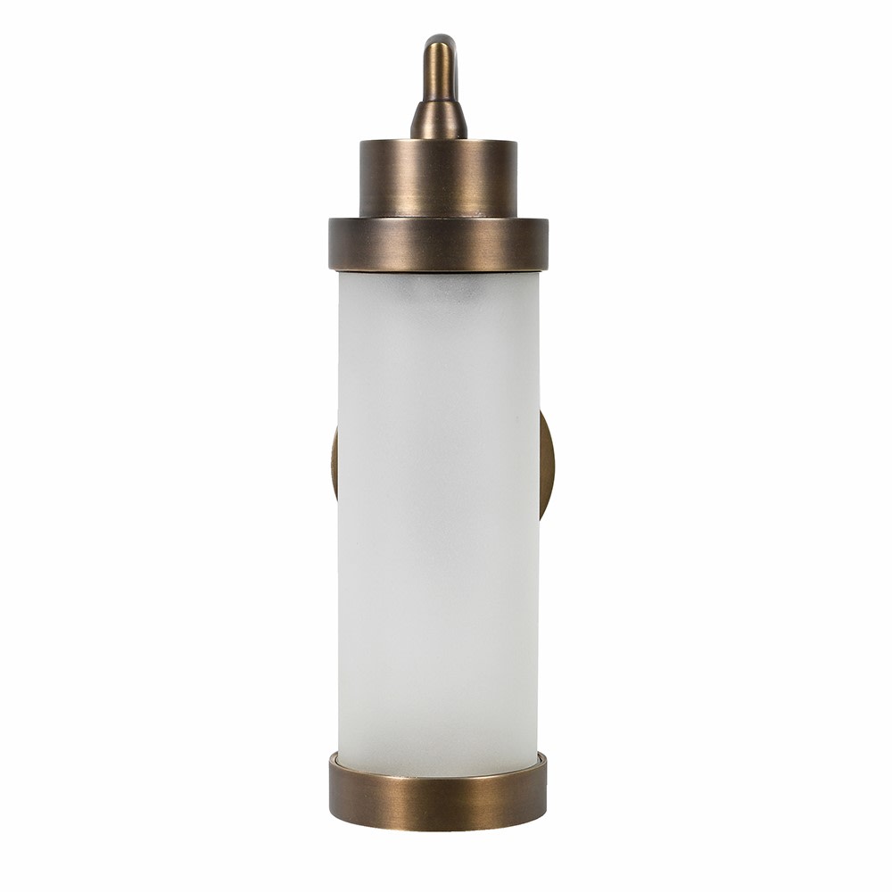 Gloucester Outdoor Frosted Wall Light