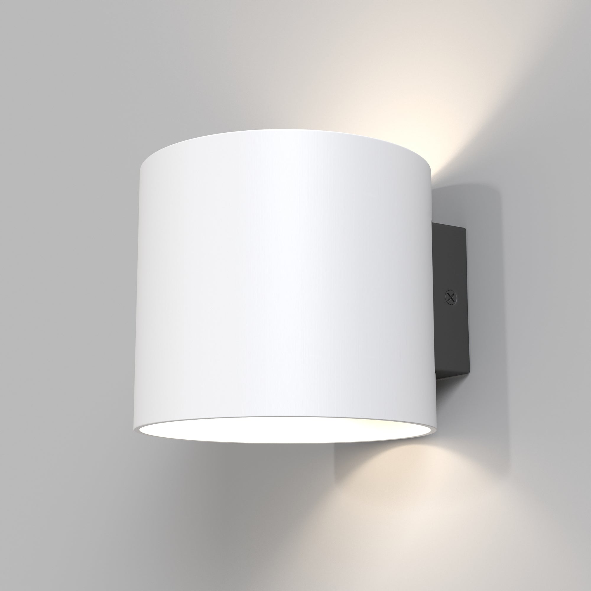 Rond Indoor Single Wall Light - White/Black/Matte Gold Finish