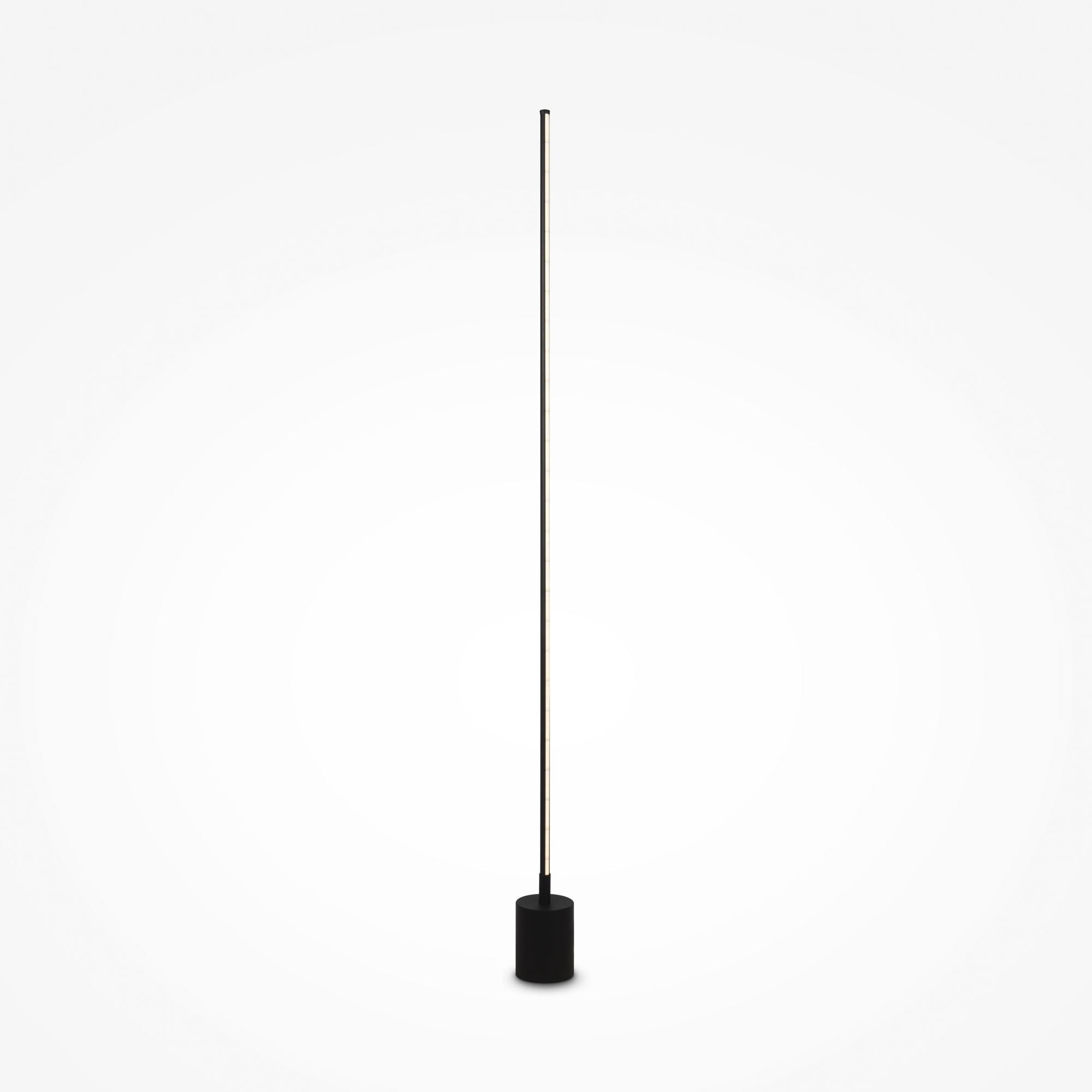 Flow Floor lamp Integrated LED - Black/Brass Finish