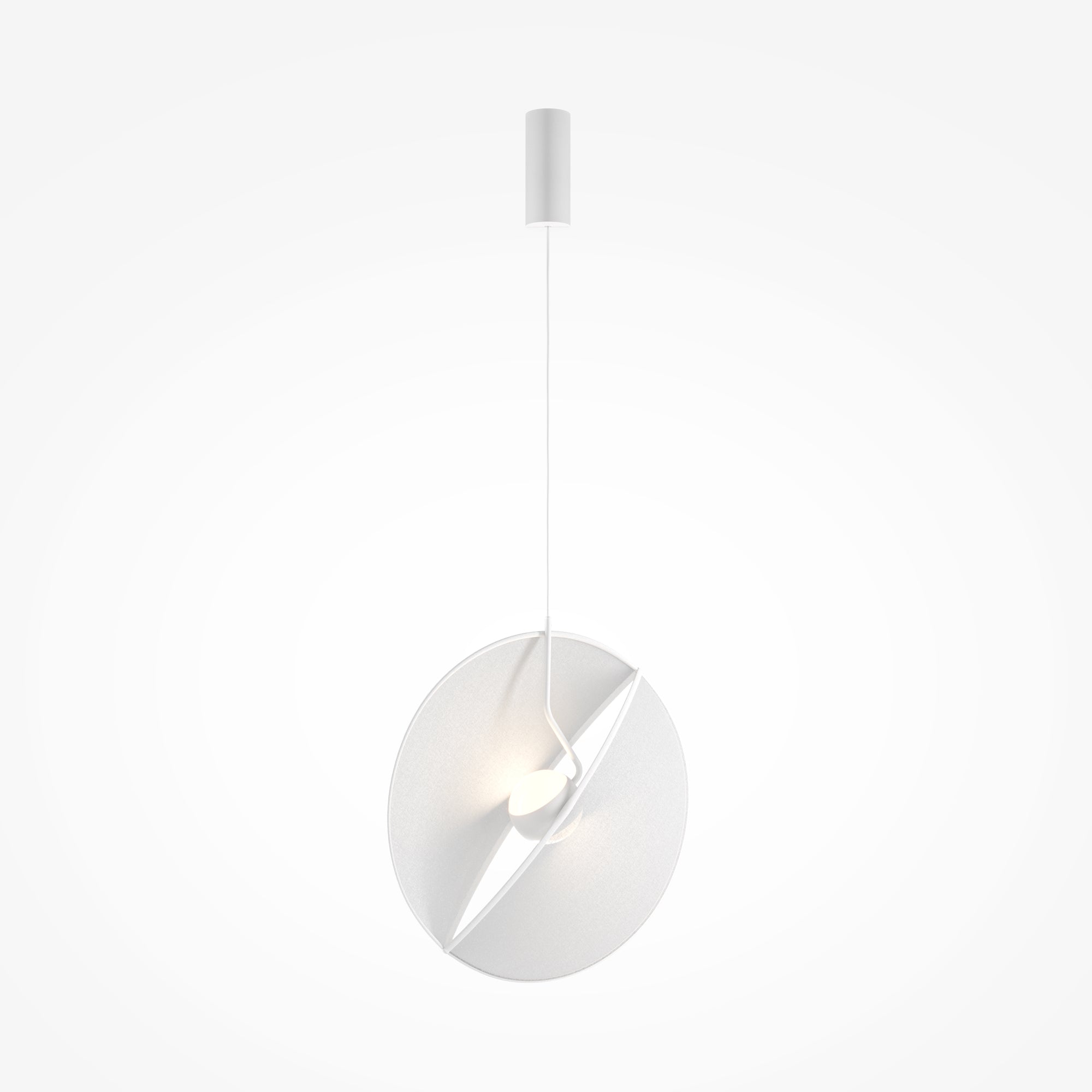 Reflex 2/6Lt LED Hanging Light - White Finish
