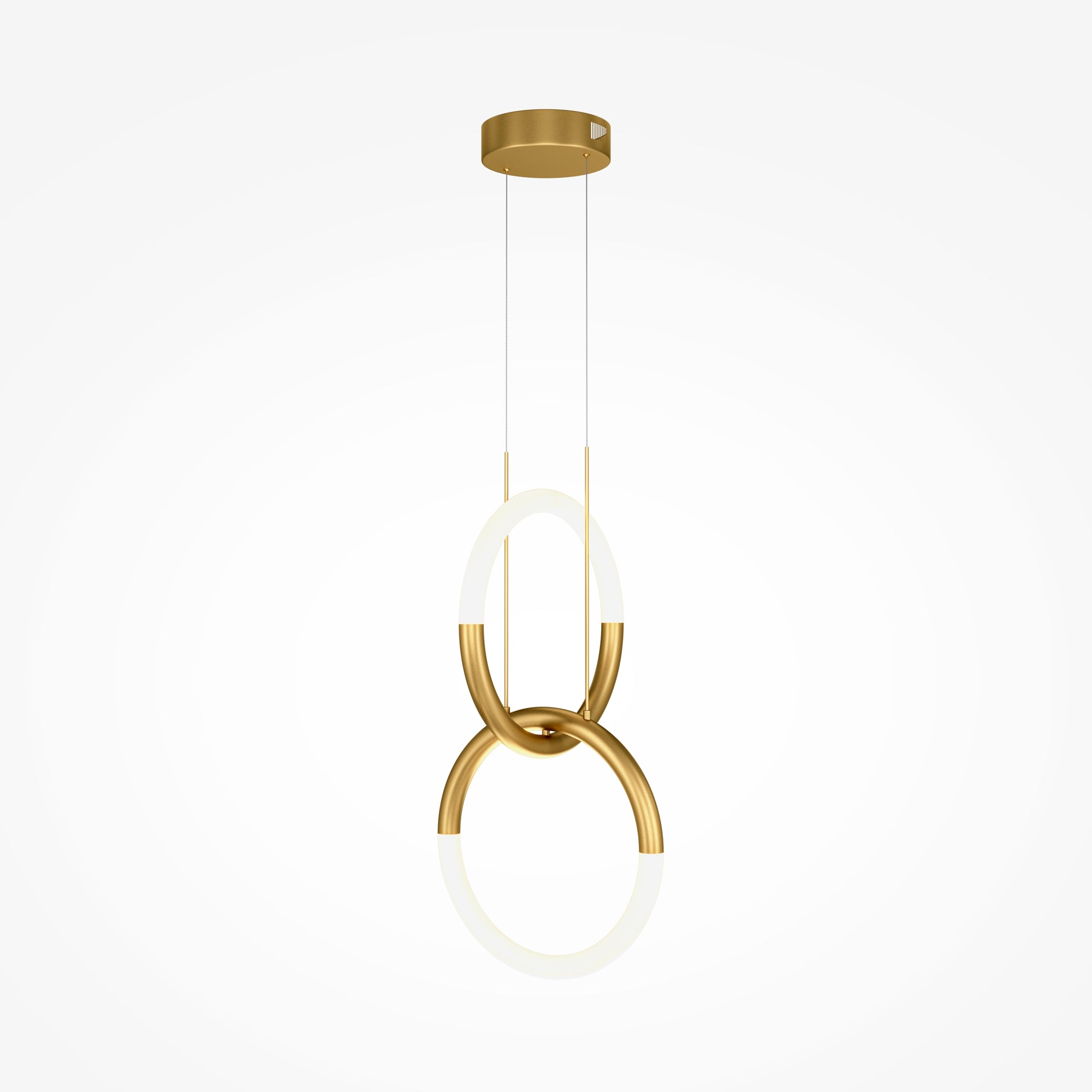 Node LED Hanging Light - Gold Finish