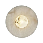 Alabaster Diffuser Wall Light - 10 inch - White