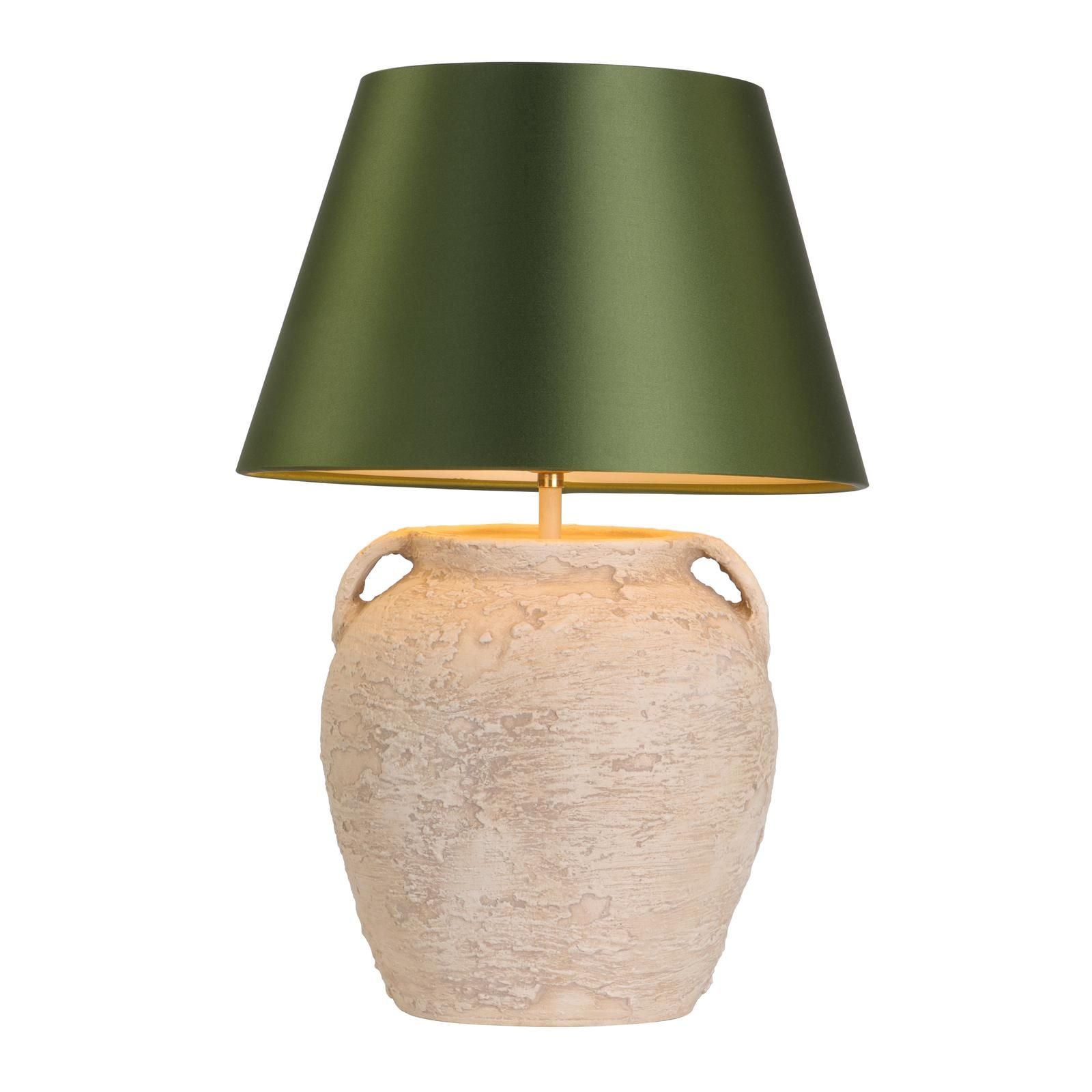 Napa Table Lamp Base Only- Cotswold Stone/ Terracotta