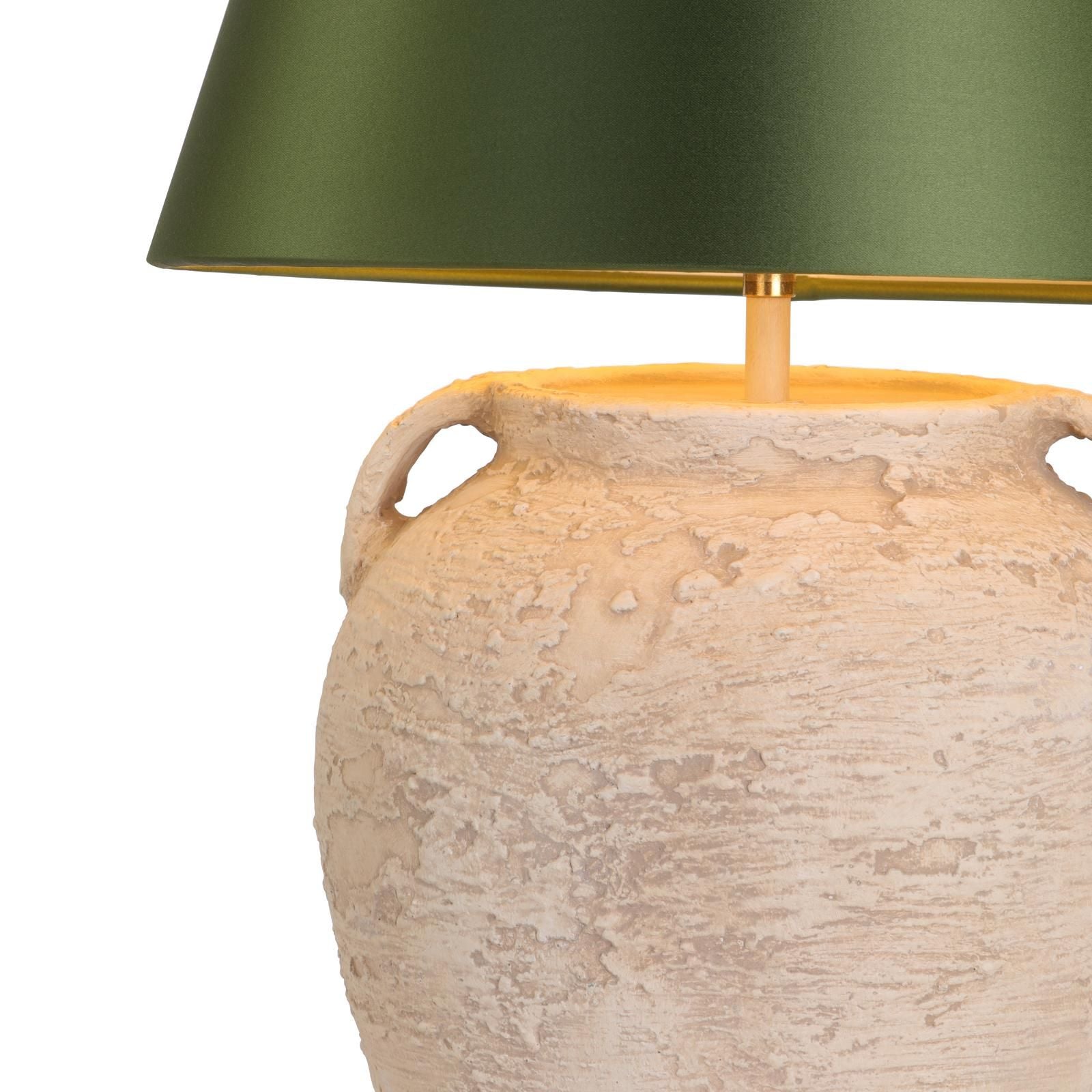 Napa Table Lamp Base Only- Cotswold Stone/ Terracotta