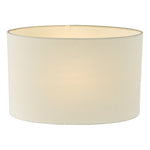 Oporto Ivory/ Black Cotton Oval Shade