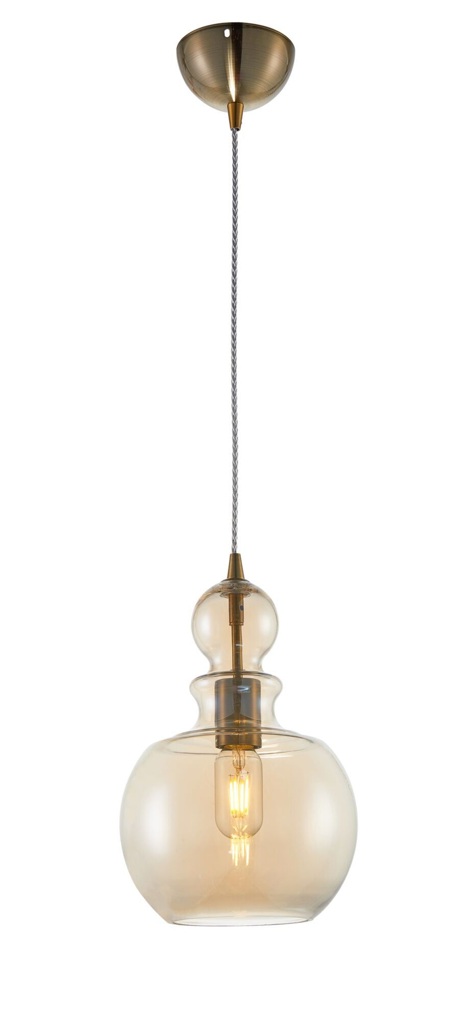 Tone Pendant Light - Bronze Finish