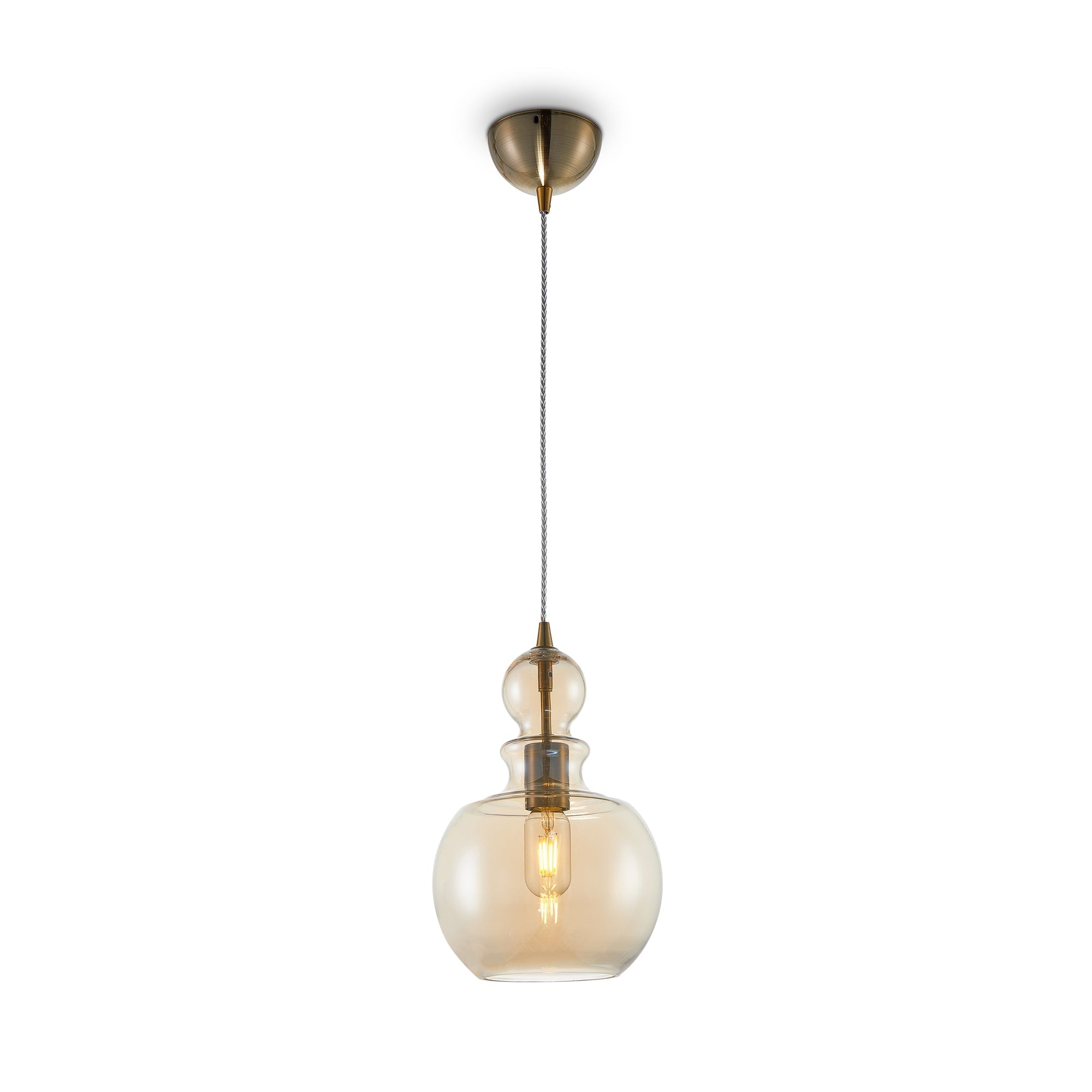 Tone Pendant Light - Bronze Finish