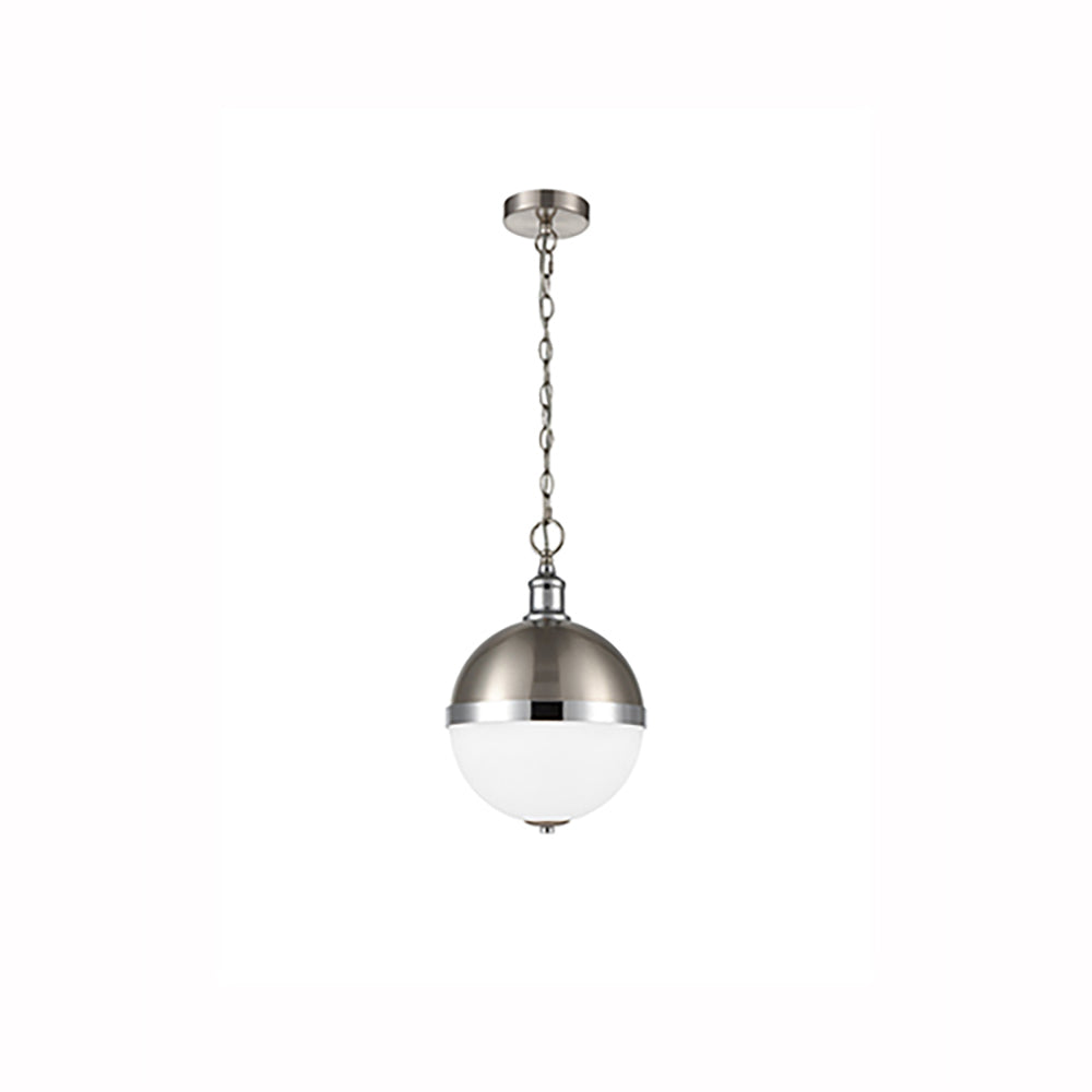 Hamish 2/3Lt Centre Ceiling Light - Chrome & Satin Nickel/Black & Gold Finish