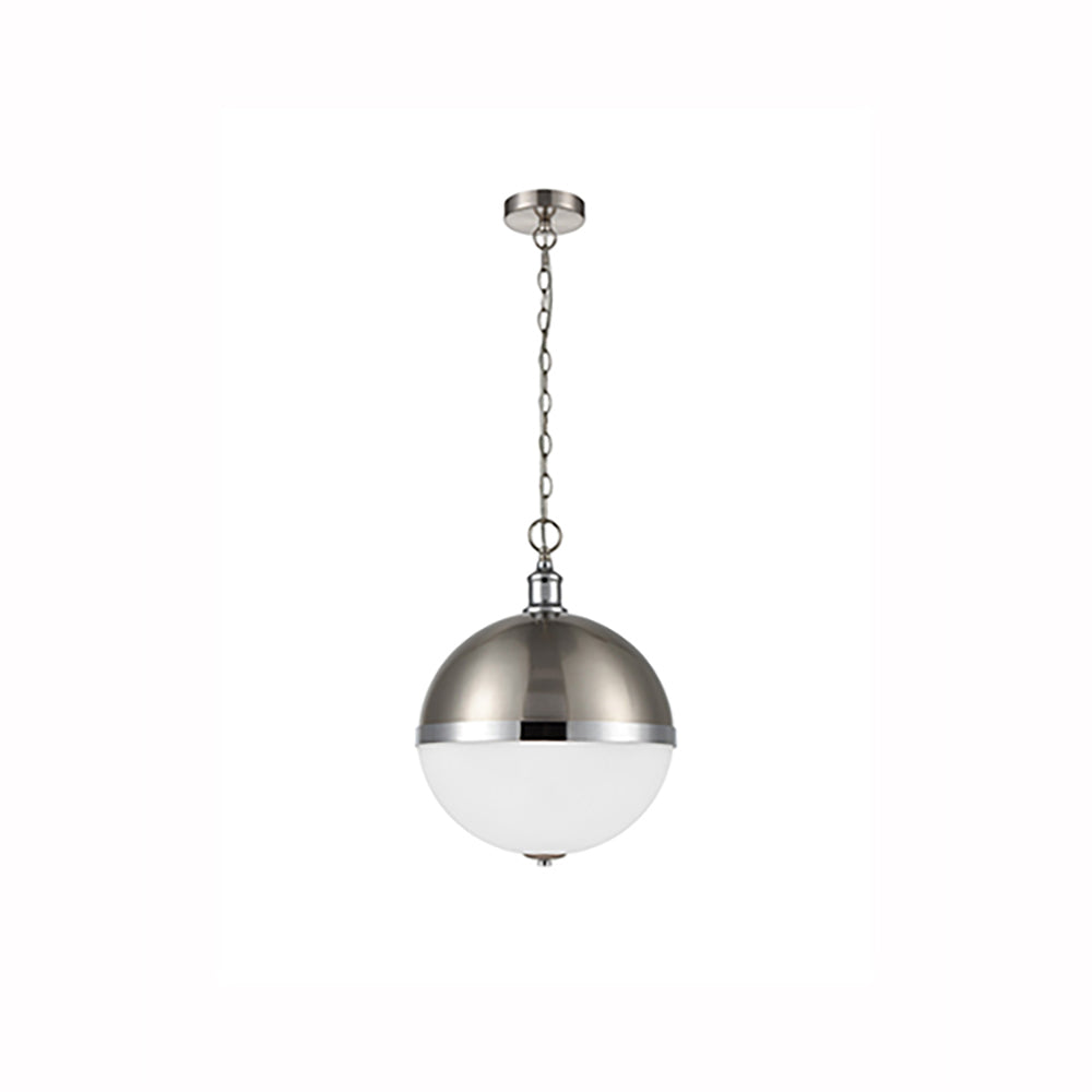 Hamish 2/3Lt Centre Ceiling Light - Chrome & Satin Nickel/Black & Gold Finish