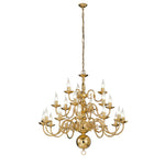 Delphine 18/32Lt Double Height Fitting - Polished Brass Finish