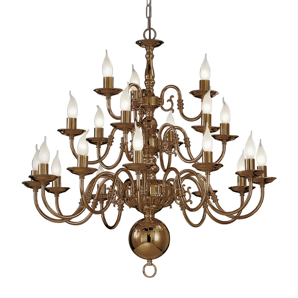 Nora 3/5/8/12Lt Chandelier Ceiling Light - Bronze Finish