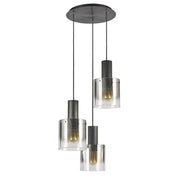 Fade 3Lt Cluster Light - Various Colours