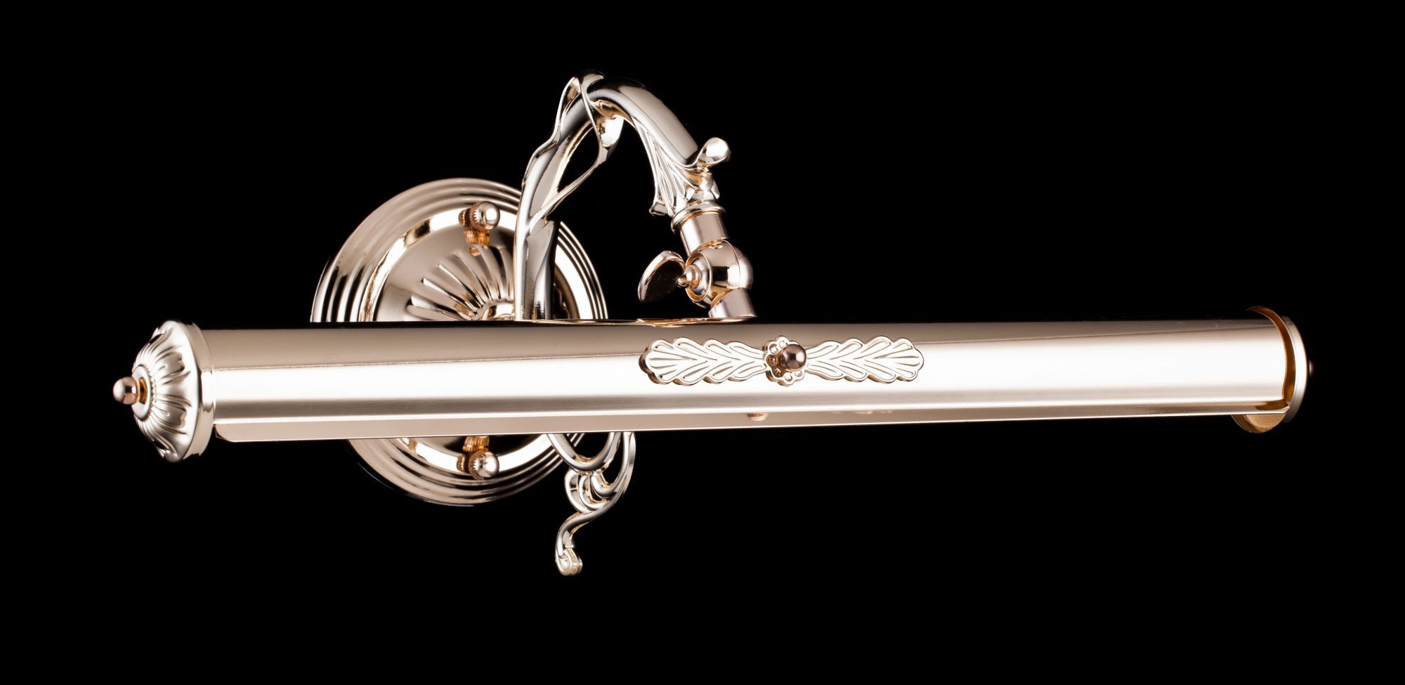 Picasso Indoor Double Wall Light - White/Bronze/Gold Finish