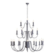 Pigalle 21 Light Armed Pendant Bespoke Fitting Only- Various Finishes