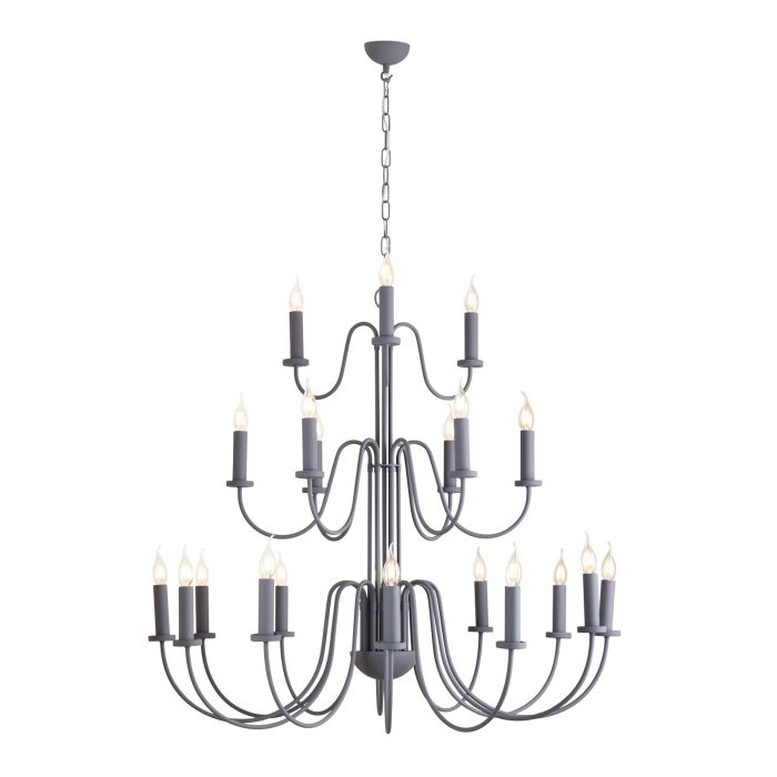 Pigalle 21 Light Armed Pendant Bespoke Fitting Only- Various Finishes