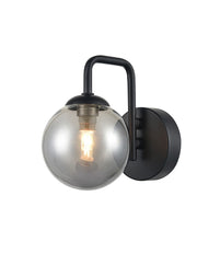 Ozzy 1Lt Wall Bracket - Black Finish