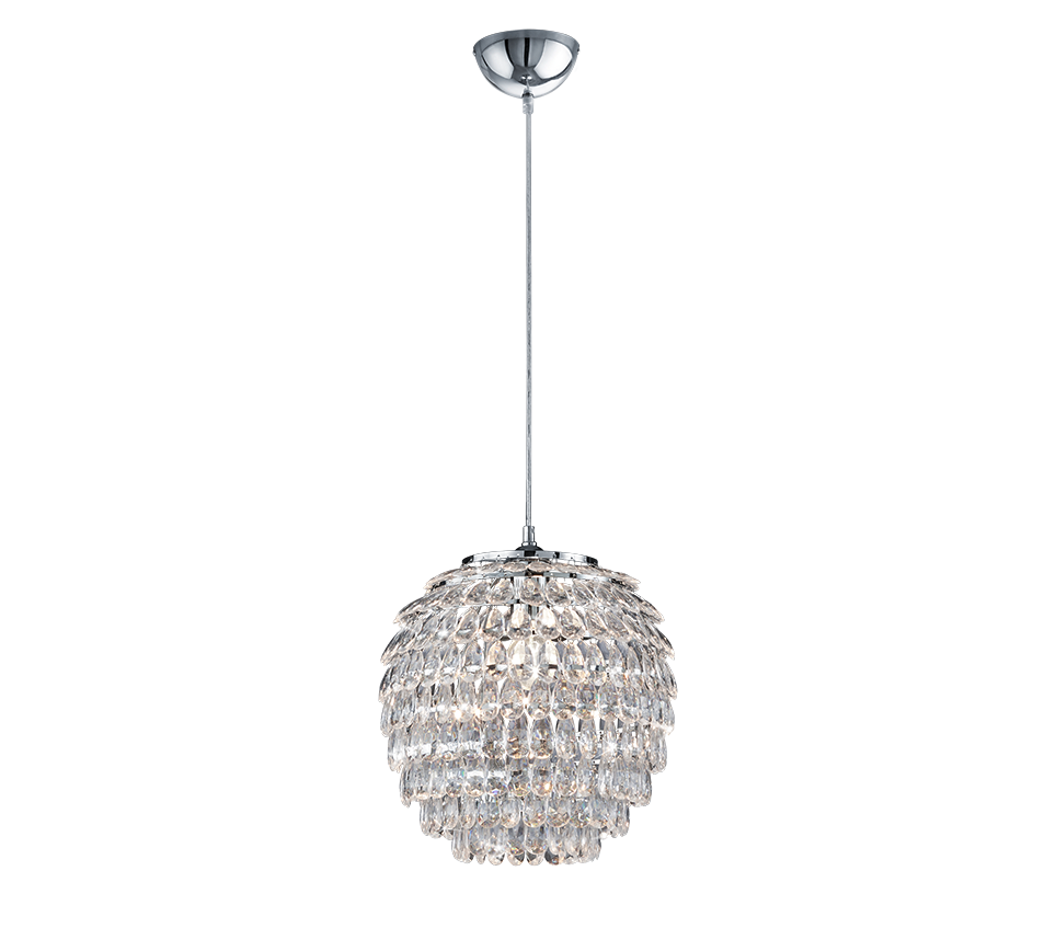 Petty 1Lt 60w Crystal Ceiling Light