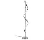 Isabel Modern LED Floor Lamp - Chrome