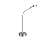 Moreno LED Table Lamp - Nickel/Black