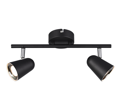 Toulouse 2/3/4Lt Bar Spotlight - Black/White