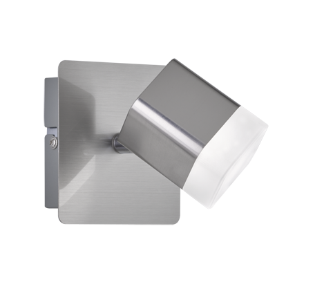 Roubaix Ceiling Spotlight - White/Nickel