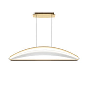 Breeze LED Linear Pendant - Brass
