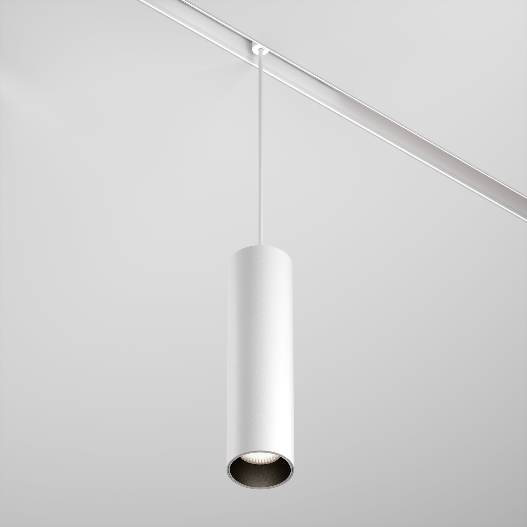 Pendant track luminaire Focus Led Exility 12W 36°