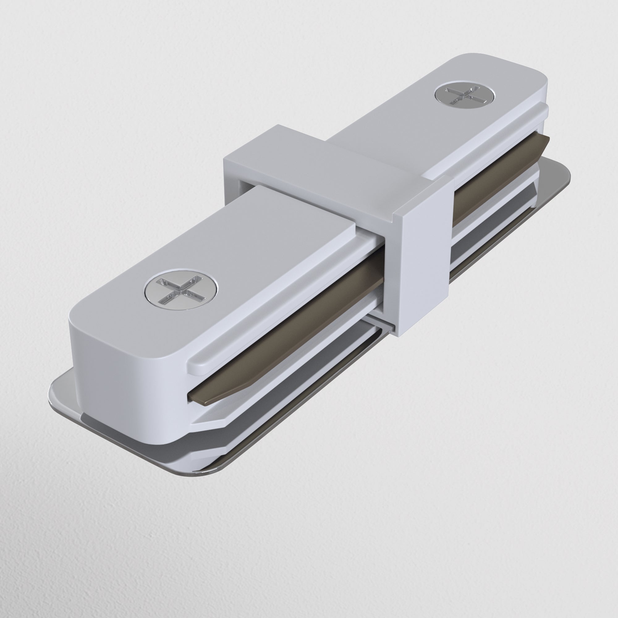 Straight connector Unity  Components for surface-mounted track system