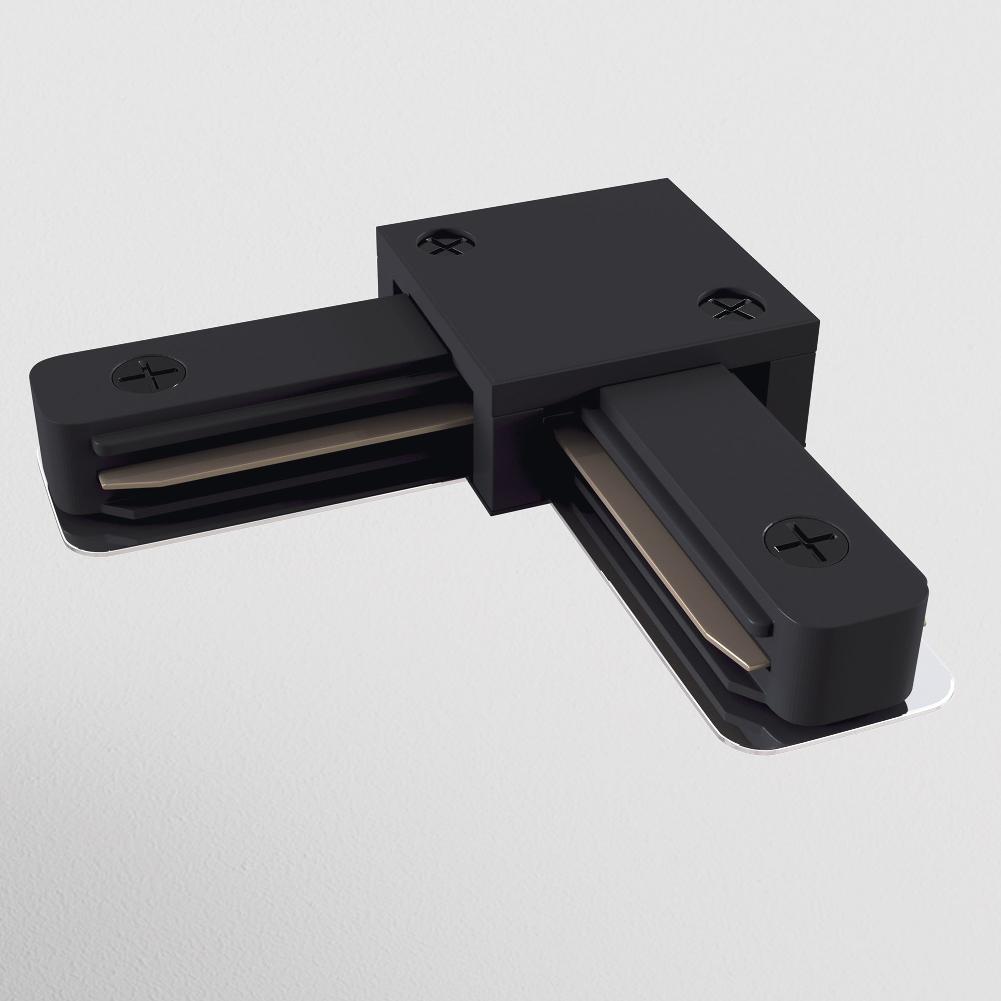 L-connector Unity Components for surface-mounted track system