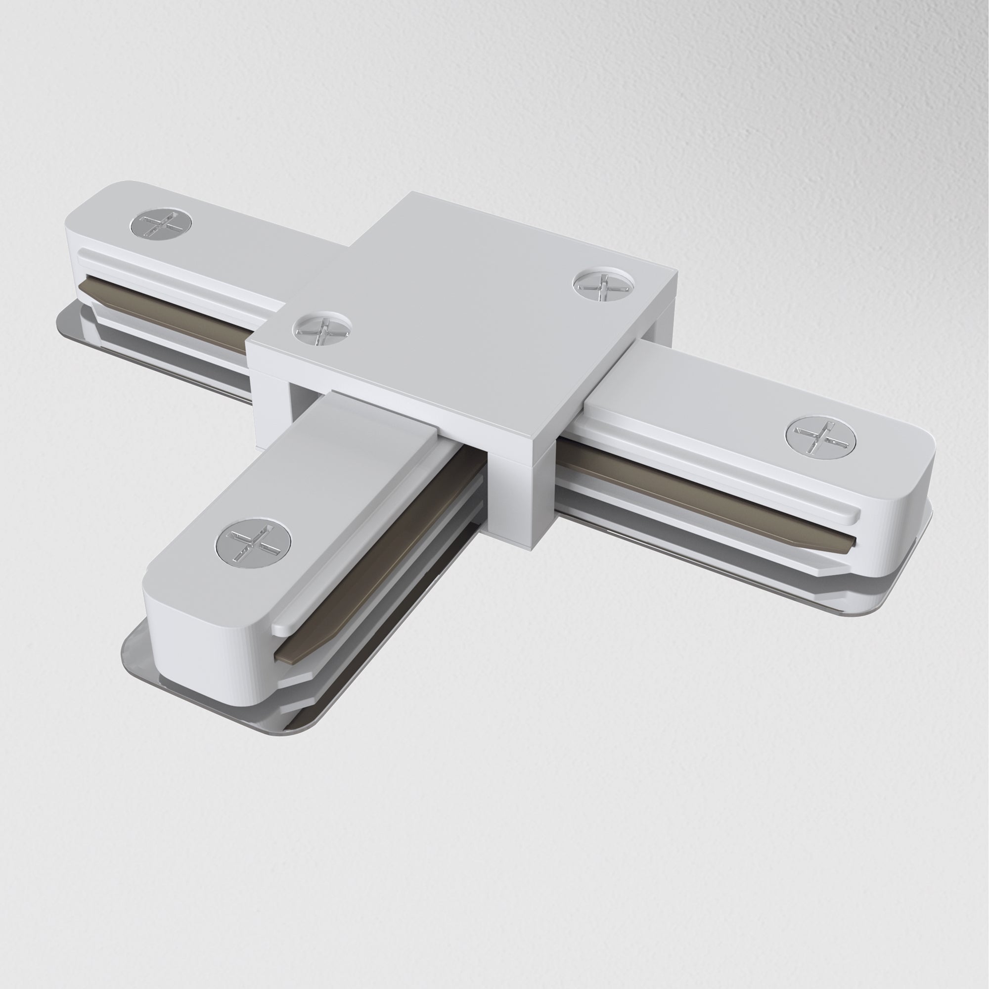 T-connector Unity Components for surface-mounted track system