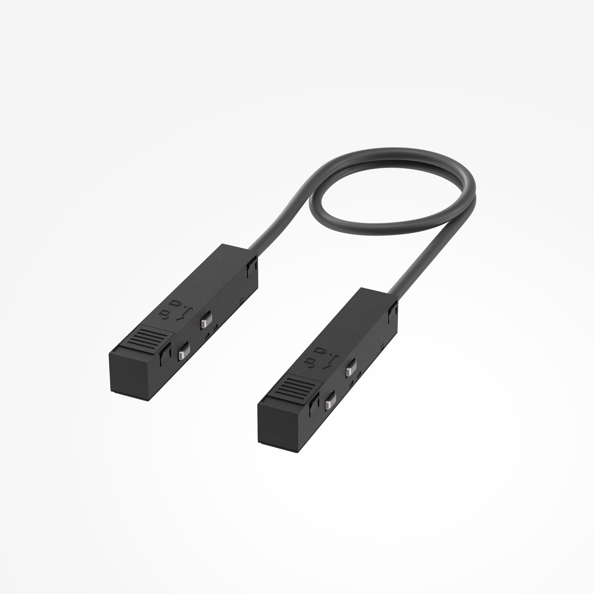 Flexible power connector Exility black
