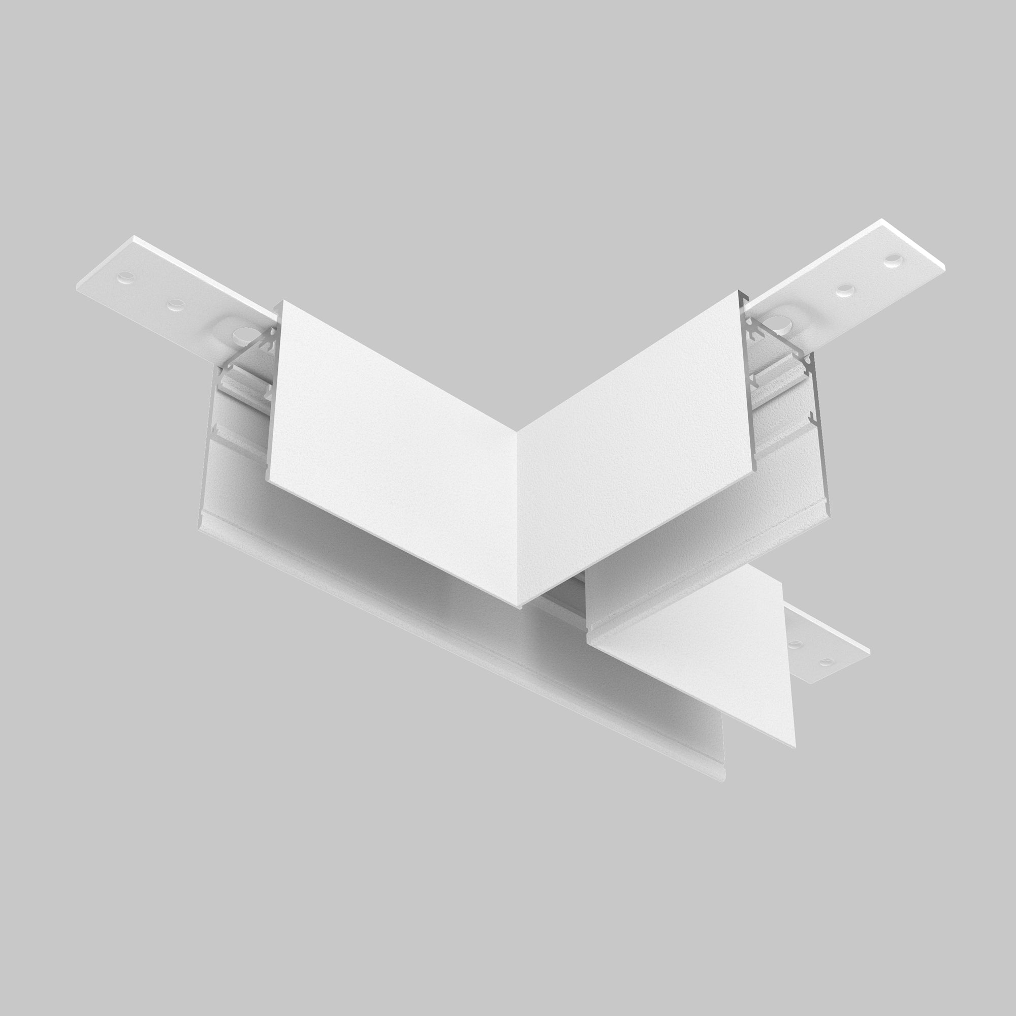 T-connector Exility surface-mounted